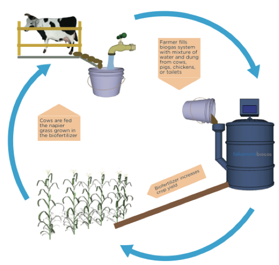 scheme biogas production