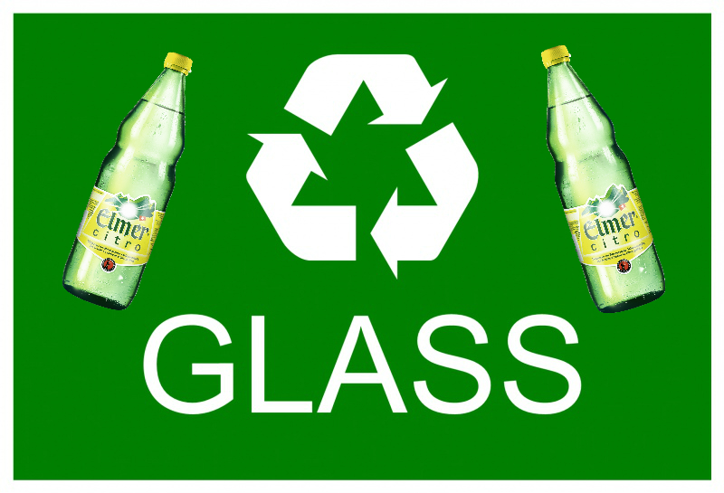 elmer bottle recycling graphics